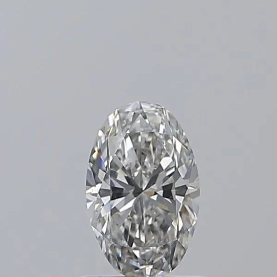0.70ct Oval Natural Diamond (Colour G, Clarity VS2, Cut EX, IGI Certified)