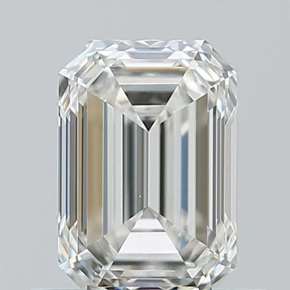 0.80ct Emerald Natural Diamond (Colour F, Clarity VS1, Cut VG, IGI Certified)