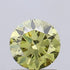 1.07ct Round Lab Grown Diamond (Colour Fancy Light Yellow, Clarity VS2, Cut VG, IGI Certified)