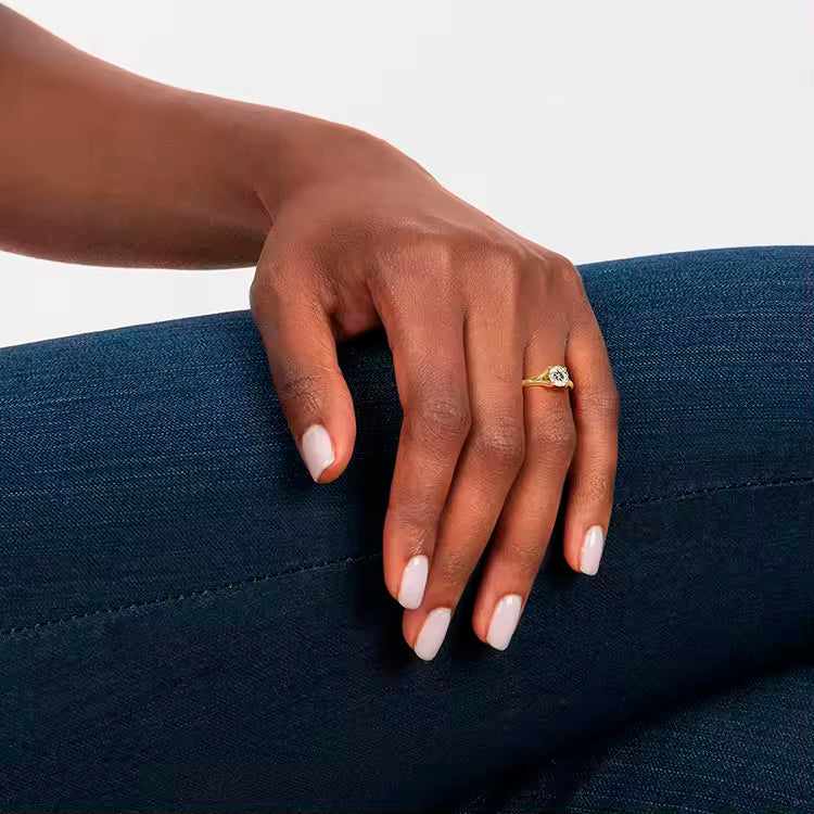 Anillo Mercurio – Diamante de Laboratorio, Certificado IGI